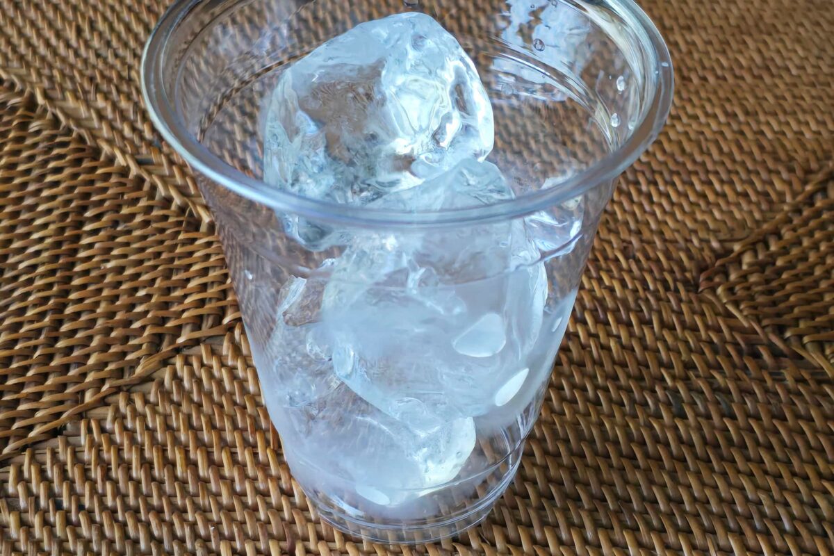 コーヒーシェイク・氷