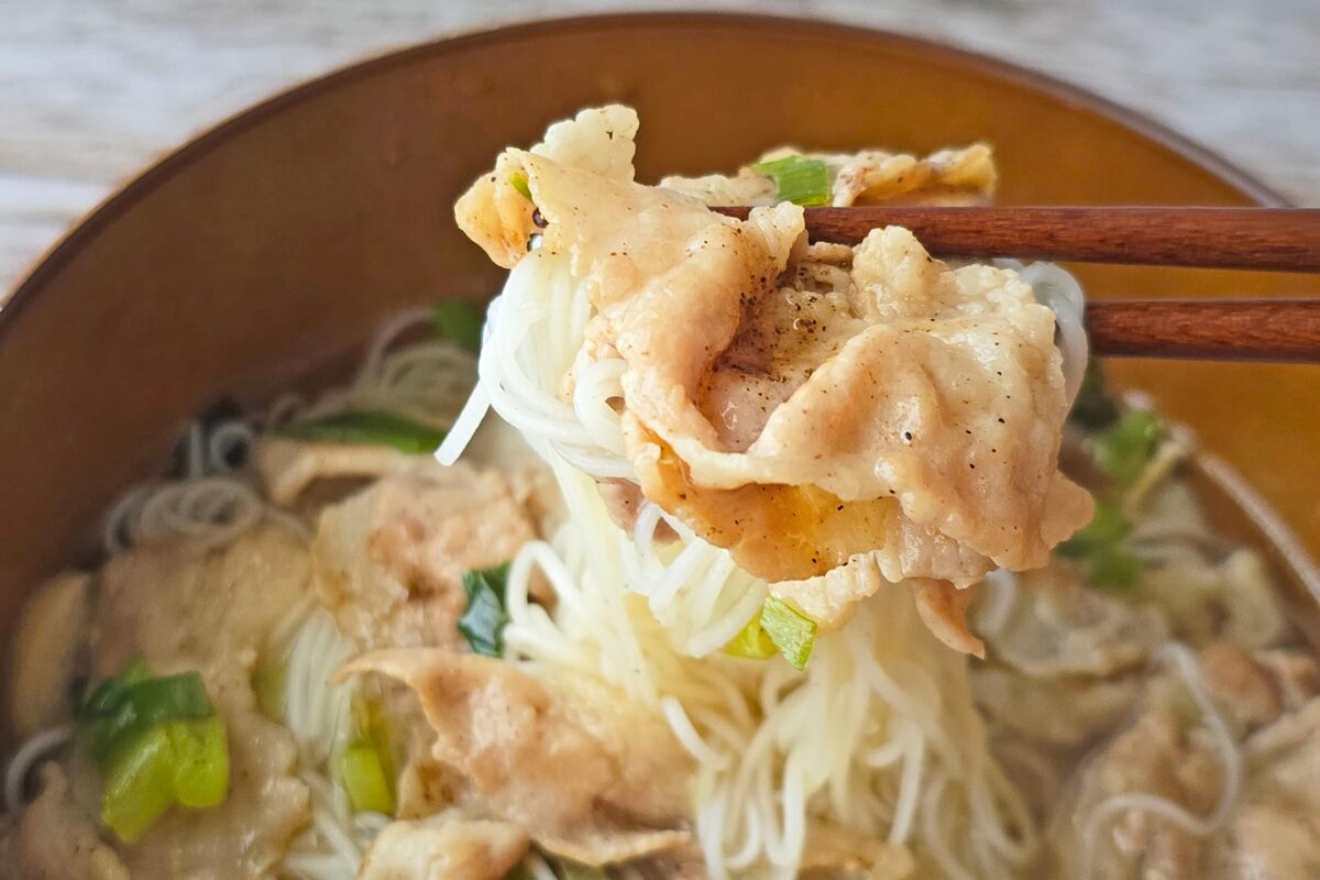 肉そうめん・実食