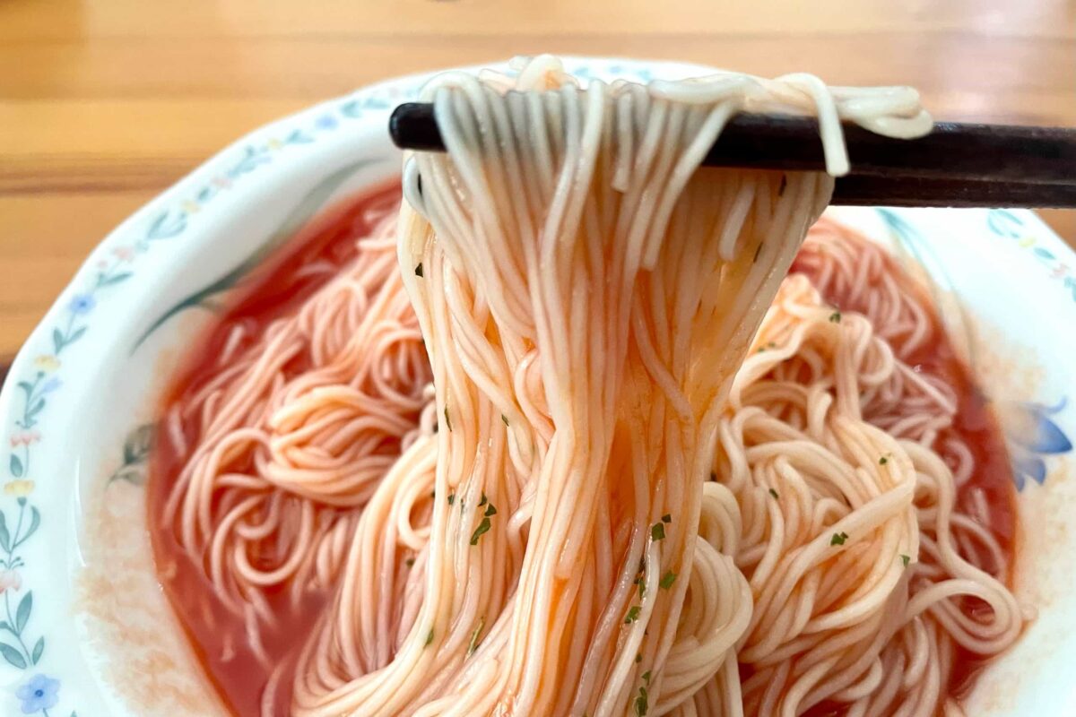 トマトそうめん