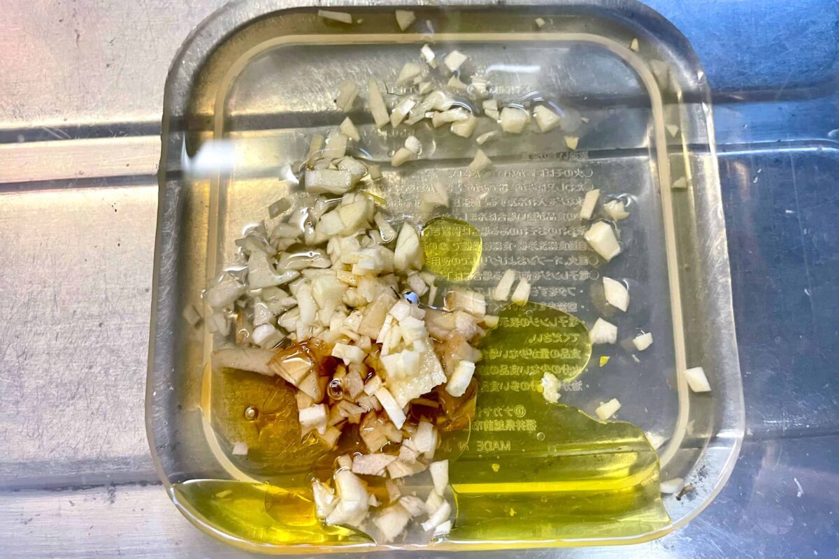 トマトの塩昆布漬け