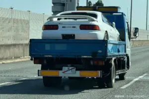 高速道路を走る怪しいトラック、あり得ないナンバーにゾッとした　「違反では？」と疑問の声続出