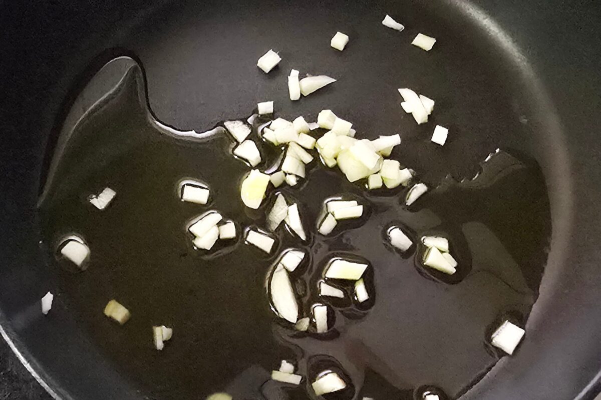 しらすパスタ・にんにく