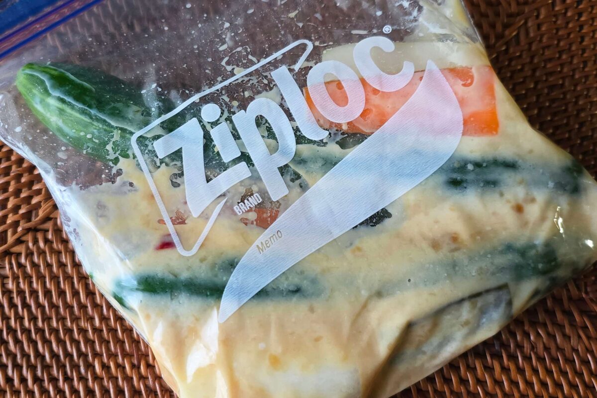 ヨーグルト味噌漬け・漬ける