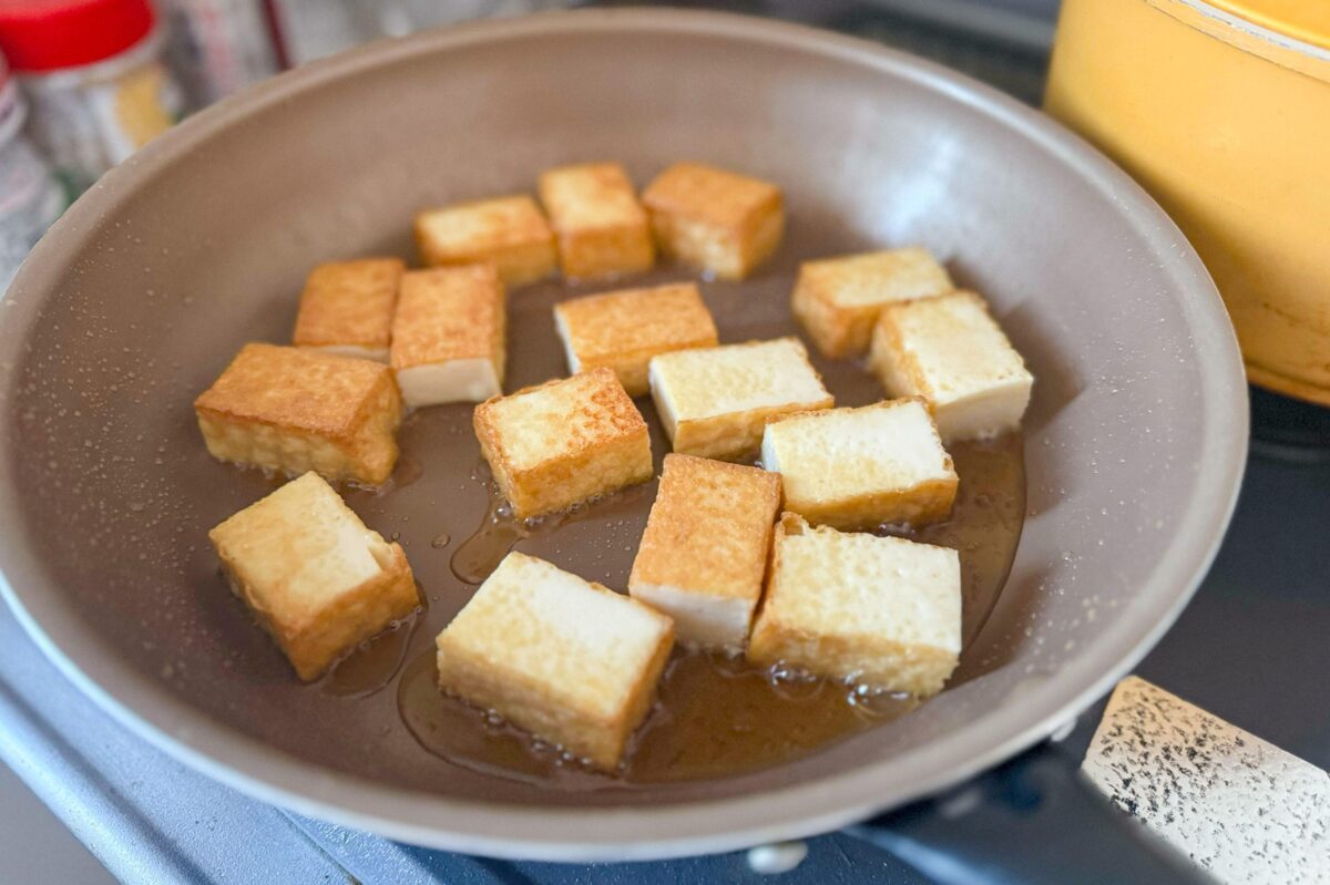 厚揚げ焼きのみぞれがけ