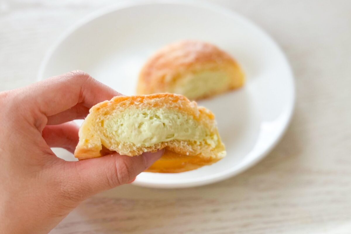 冷やして食べるくりーむメロンパン