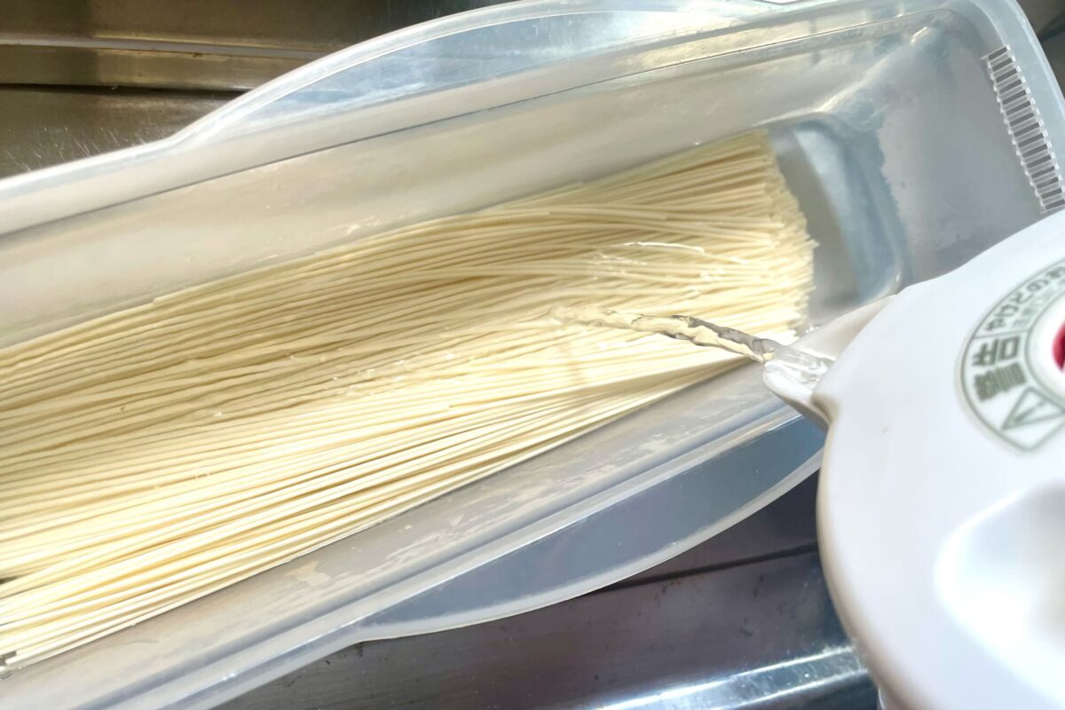 塩わさびそうめん