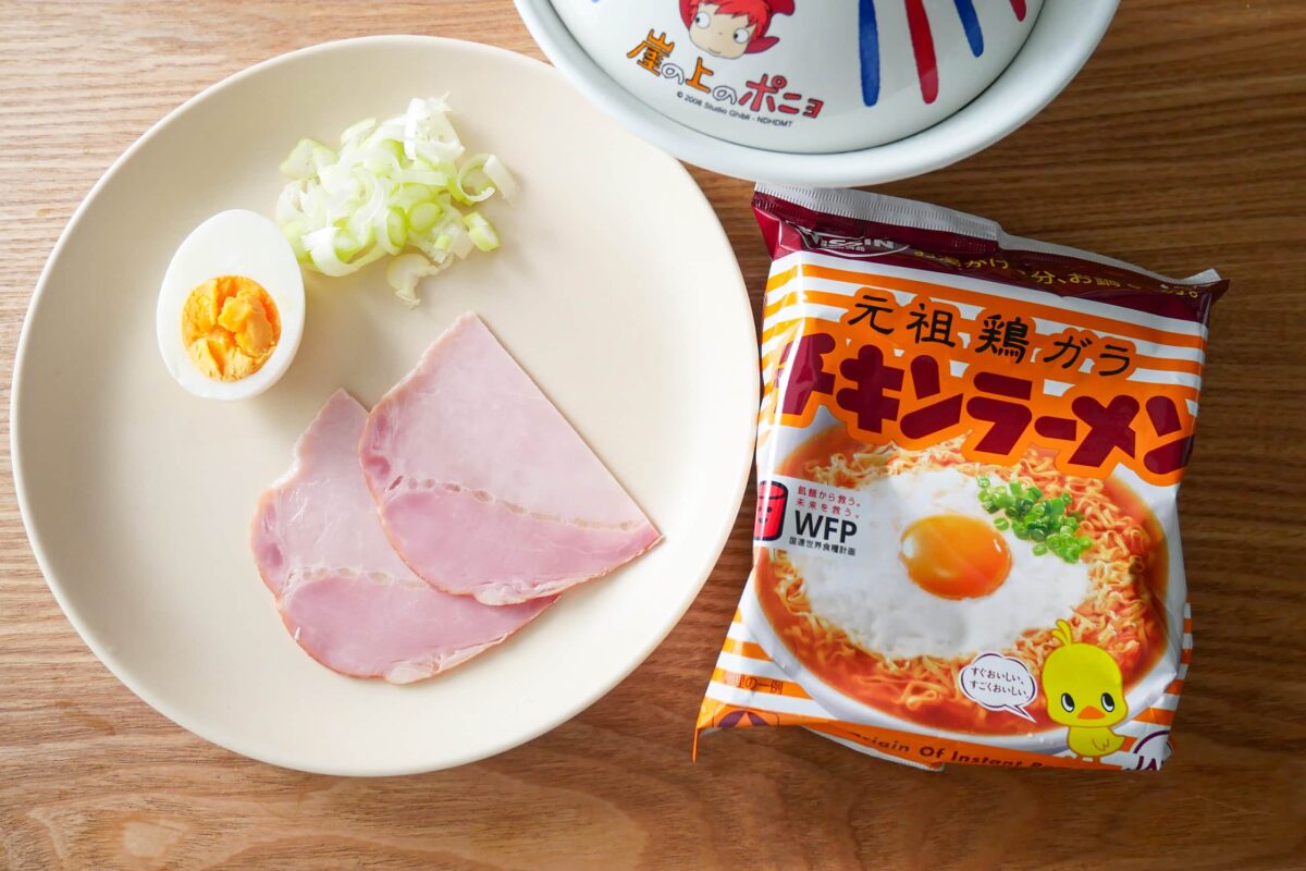 崖の上のポニョ・ラーメン