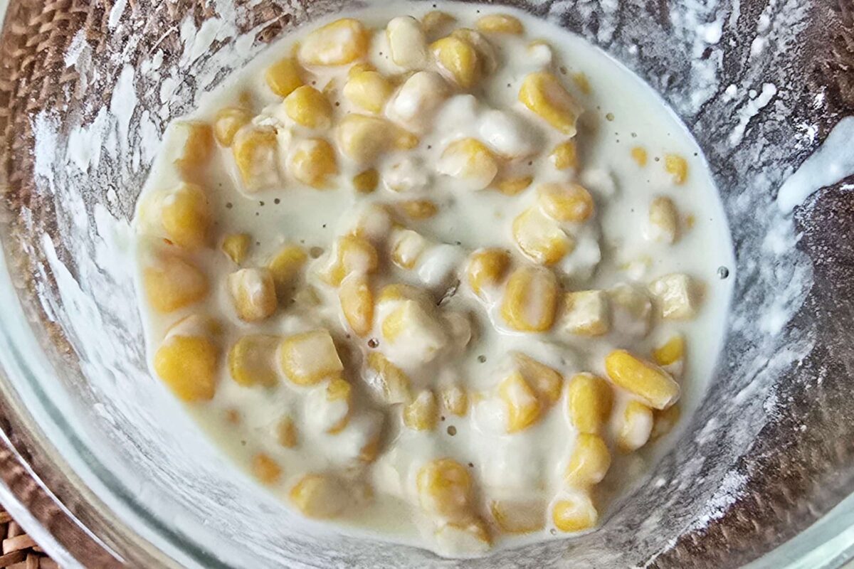 コーン焼き・生地