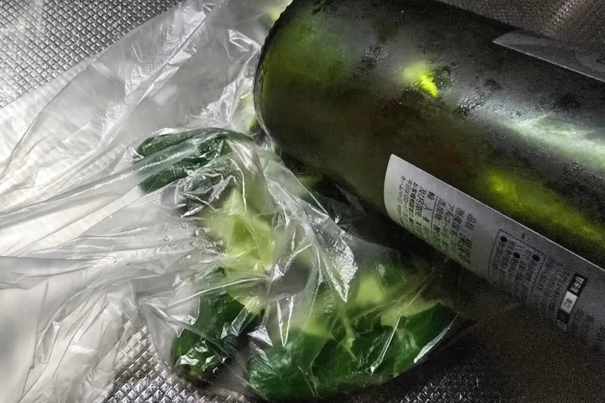 きゅうり漬け・割る