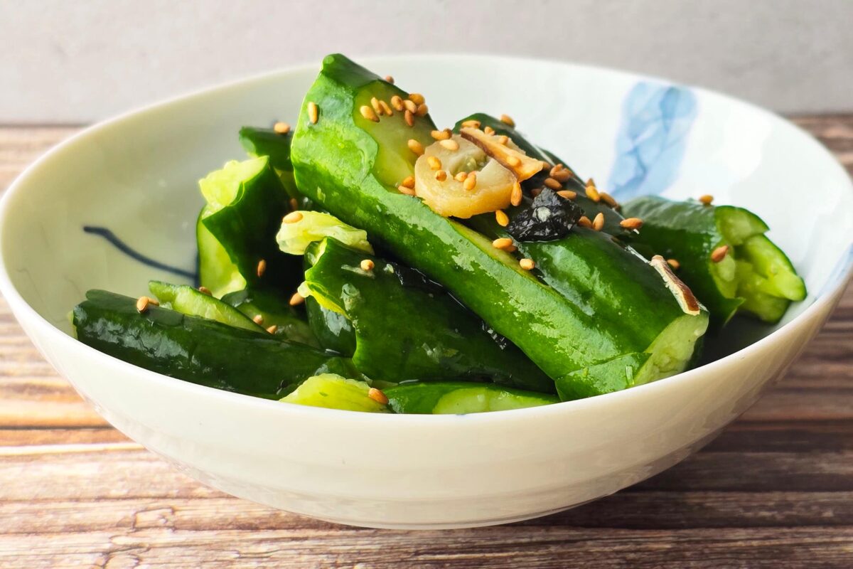 きゅうり漬け・完成