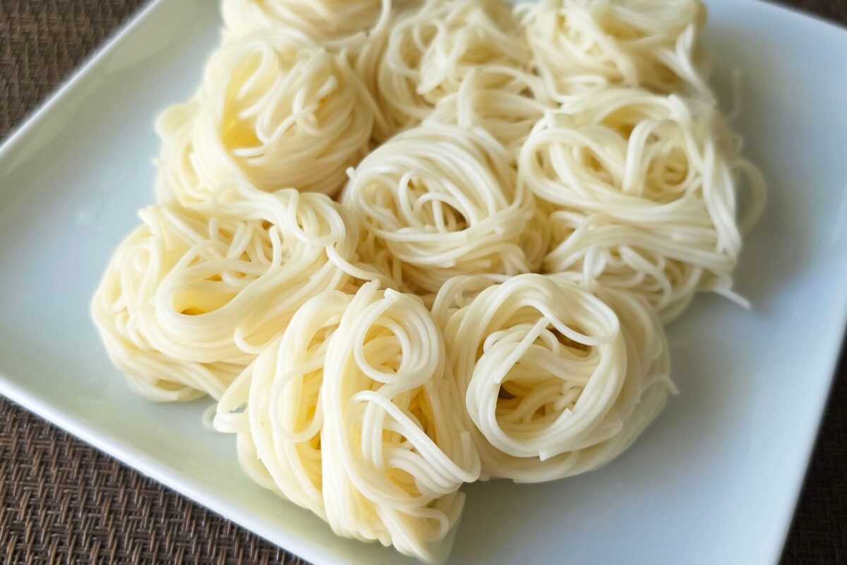 坦々つけそうめん・そうめん