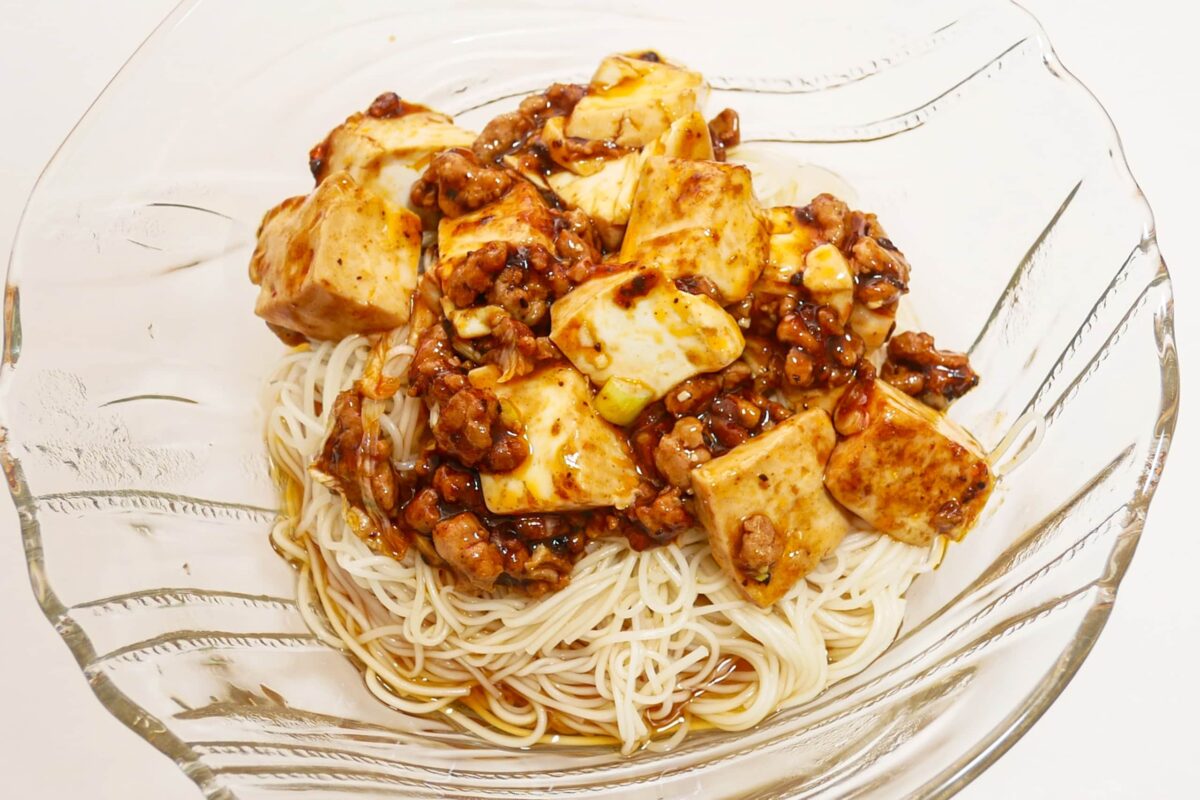 マーボーそうめん
