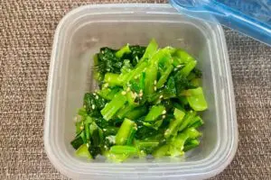 小松菜の「30秒わさび漬け」が最高のごはん泥棒　安くて栄養満点の常備菜