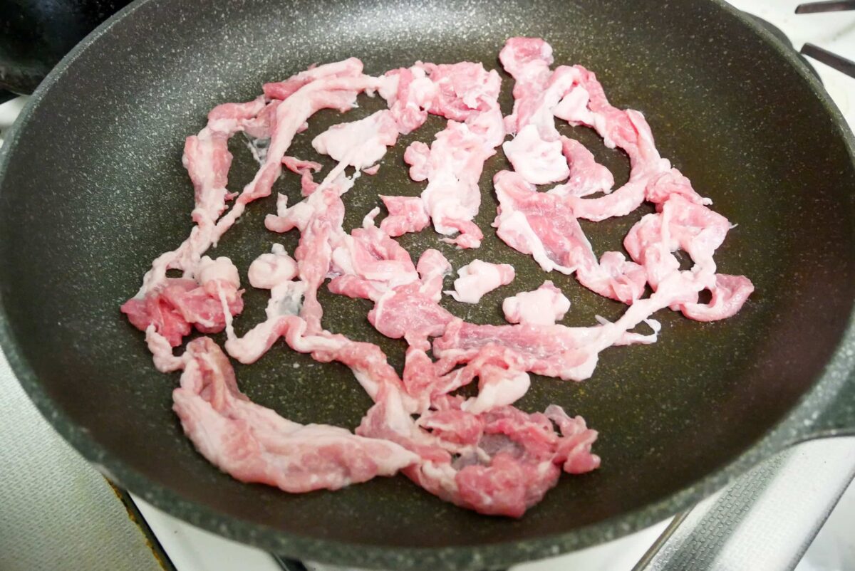 ふわとろ豚玉炒め