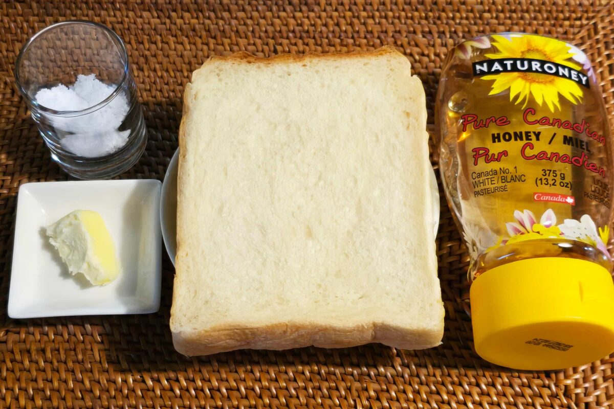 はちみつ塩パン・材料