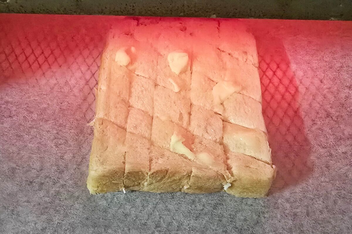 はちみつ塩パン・オーブントースター