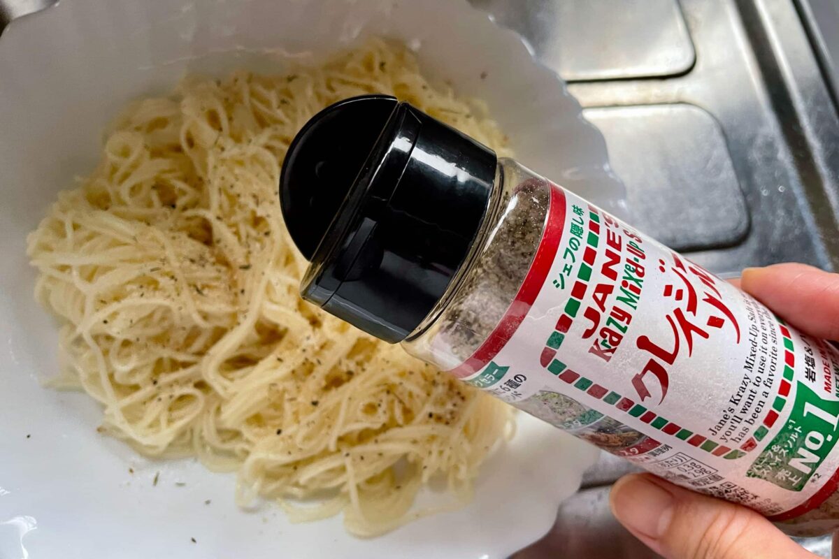 そうめんのチーズ焼き