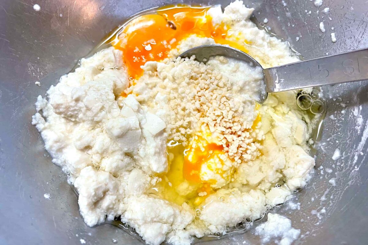 豆腐のお好み焼き