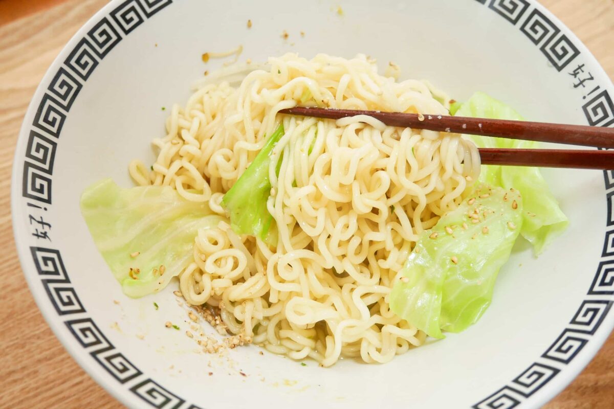 先まぜ!味マシ!塩らーめん