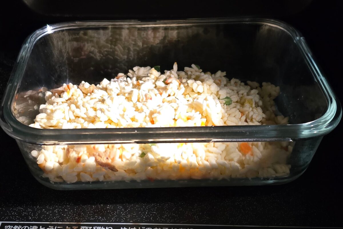 えびピラフリゾット・レンチン