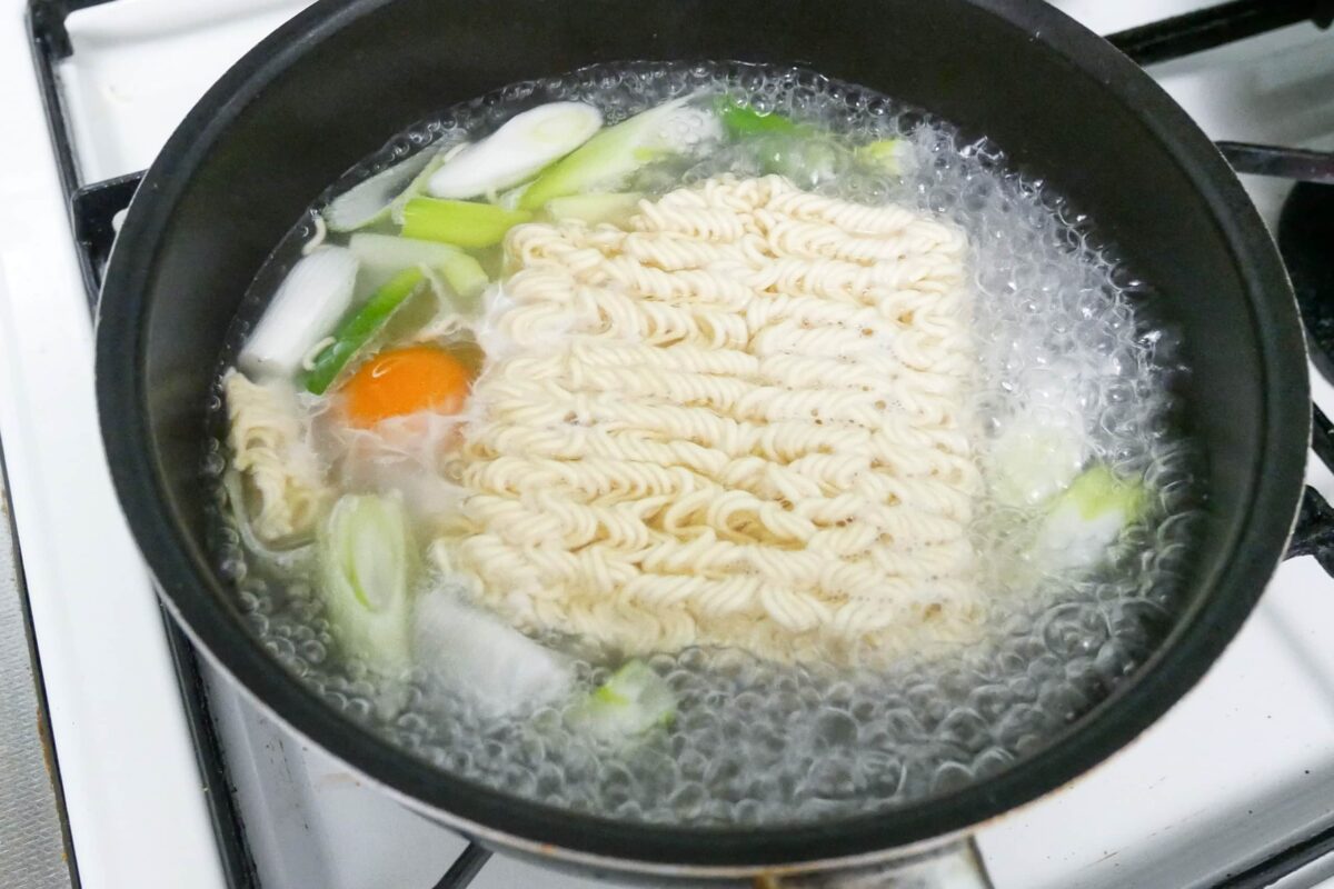 とろ～り半熟卵！俺のみそラーメン