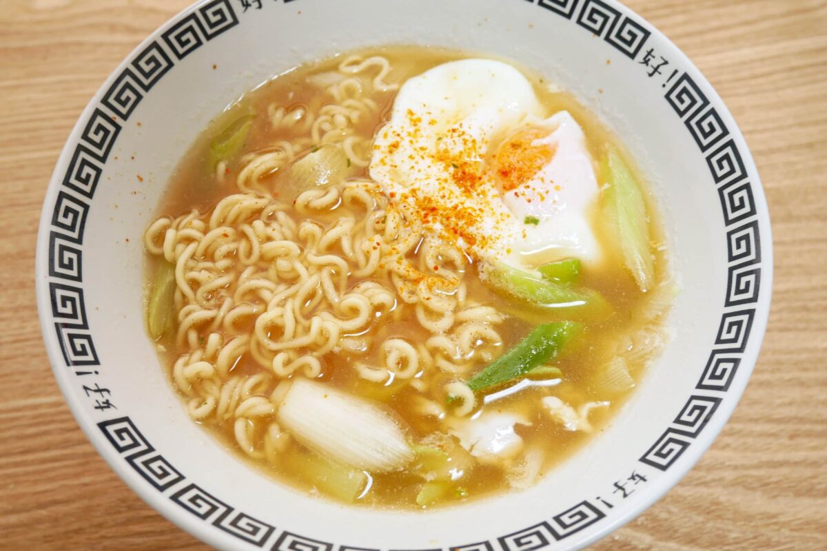 とろ～り半熟卵！俺のみそラーメン