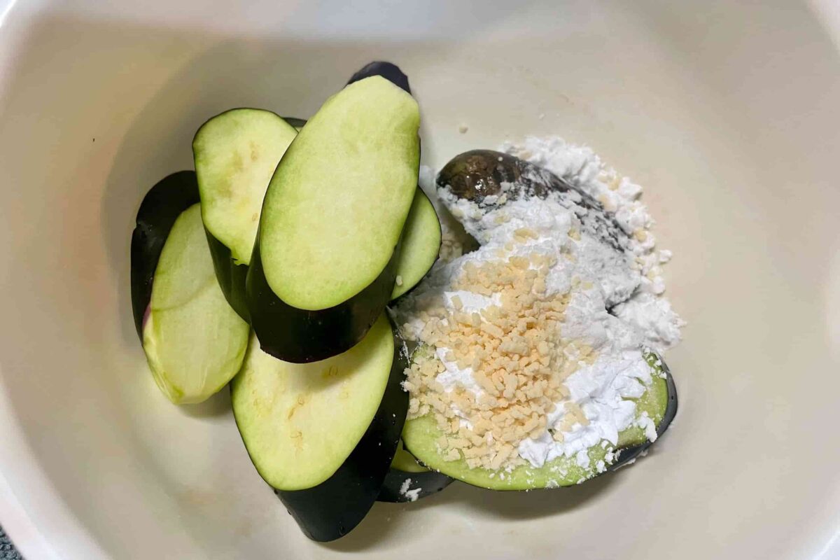 なすのチーズ焼き