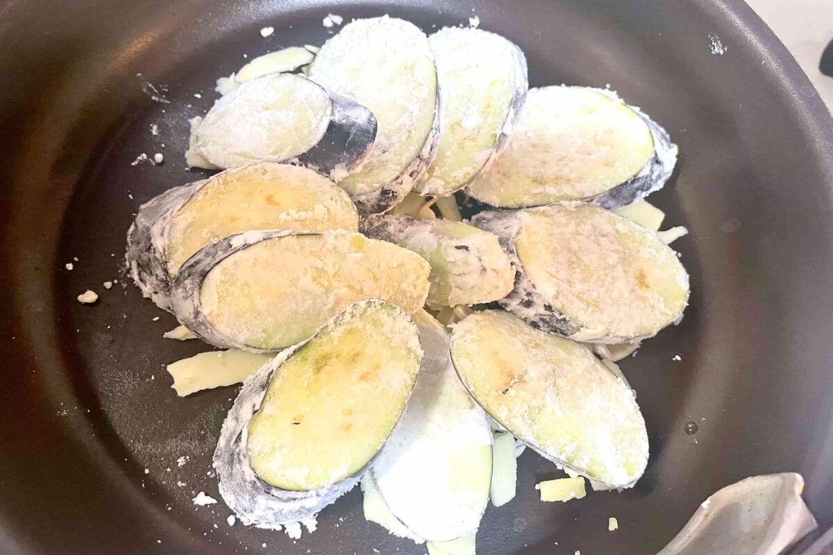 なすのチーズ焼き