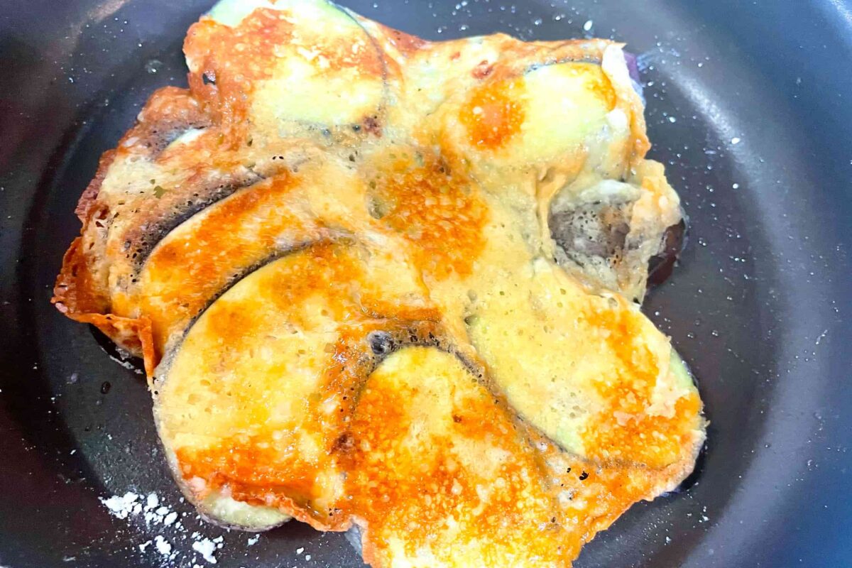 なすのチーズ焼き