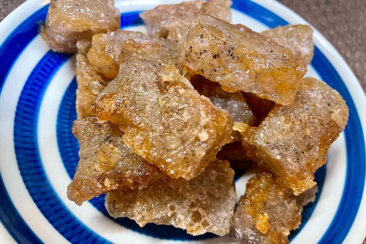 こんにゃくの唐揚げ