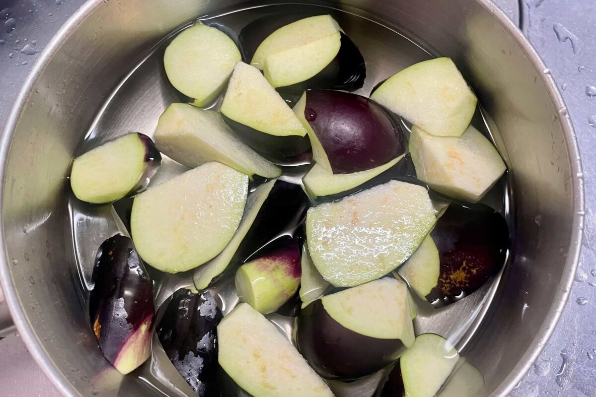 無限なす味噌炒め