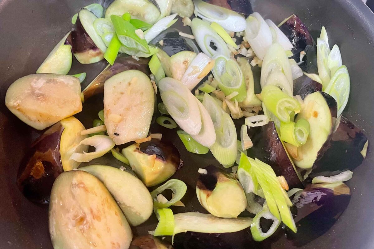 無限なす味噌炒め