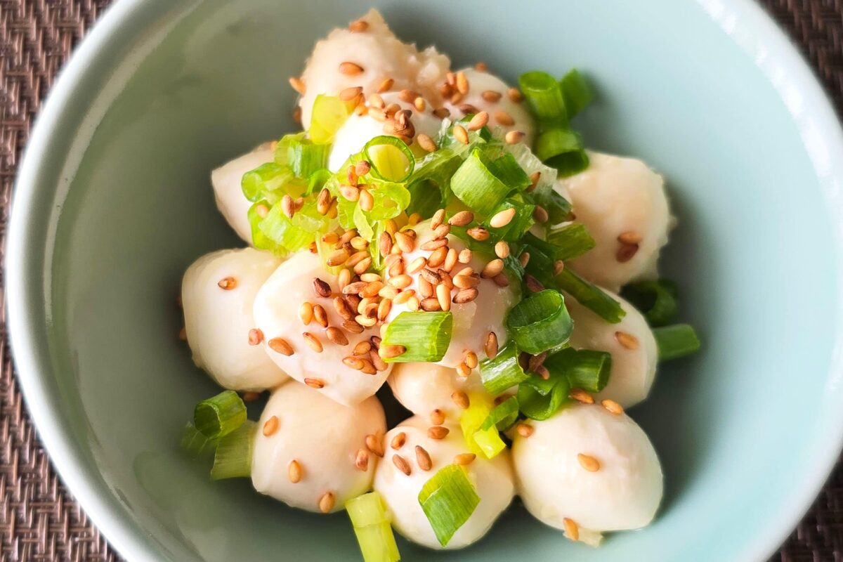 モッツァレラのごま油漬け・完成