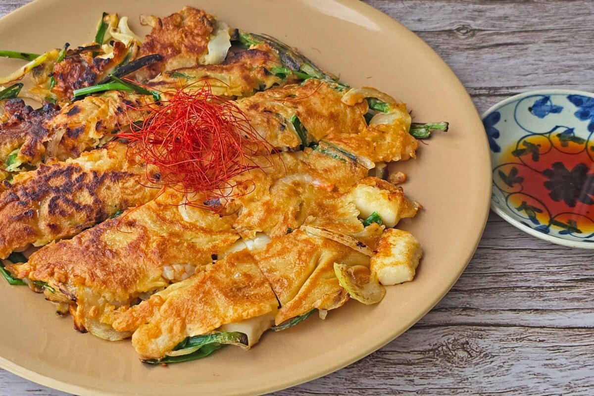 海鮮チヂミ・完成