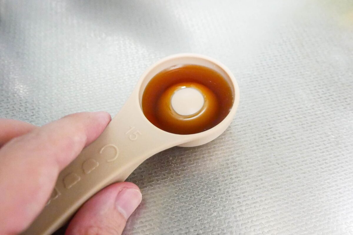 両面量れる計量スプーン