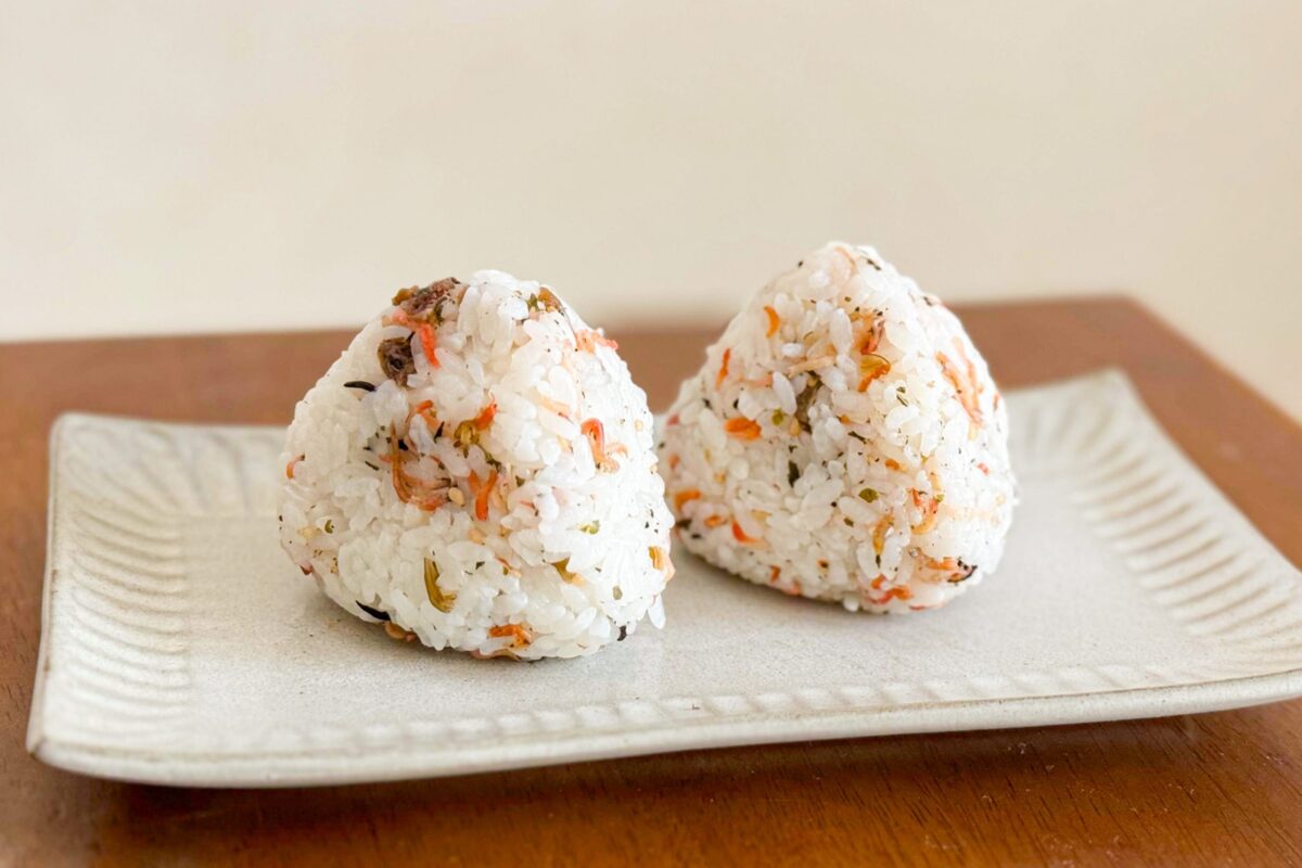 梅じゃこおにぎり