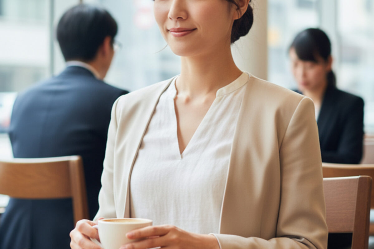 落ち着いた女性