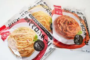 最近ハマってる“和風ミックス”のあえるパスタソース　だしの上品さが手軽で美味しい