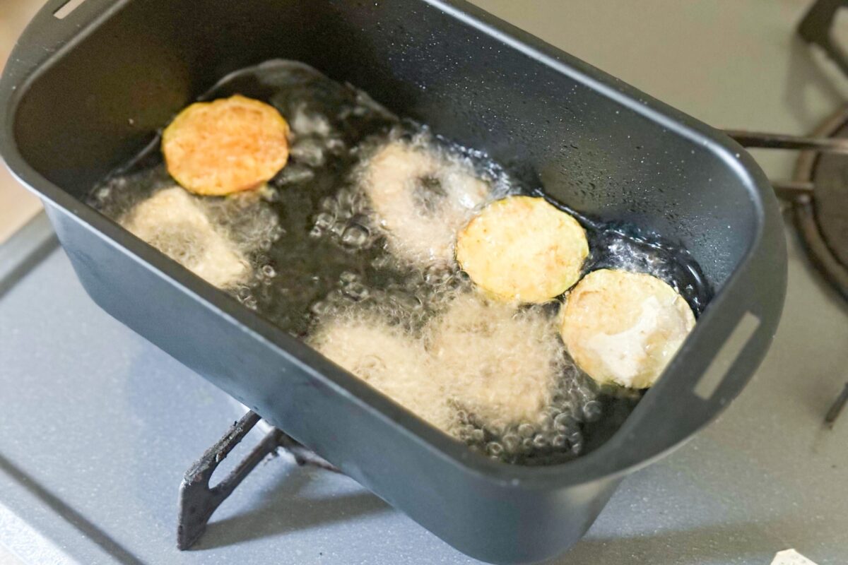 ナスとレンコン鶏むねの旨ダレ浸し