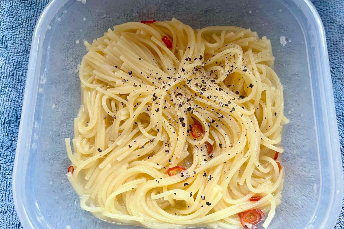 レンチンペペロンチーノ