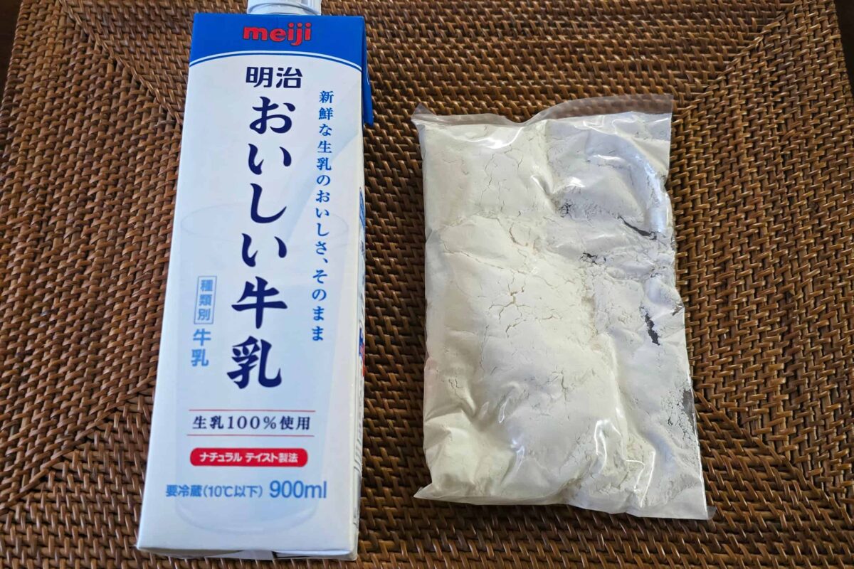 蒸しパン・材料