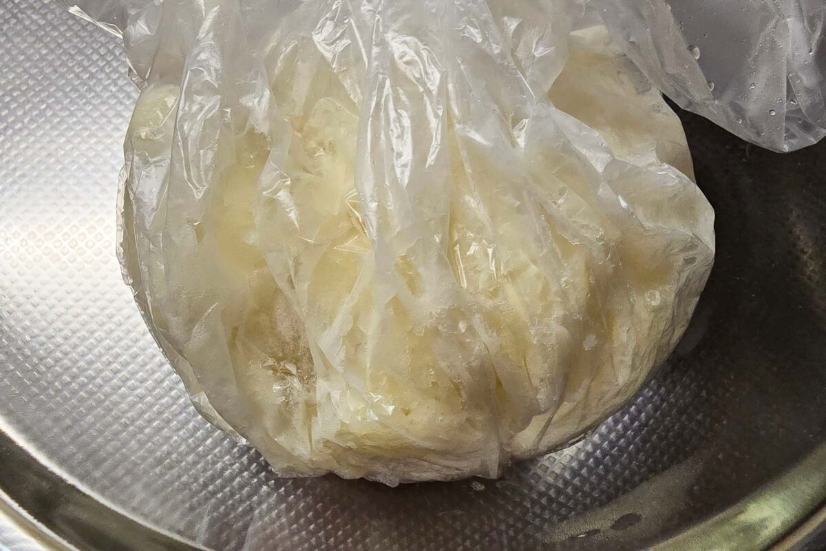 蒸しパン・レンチン後