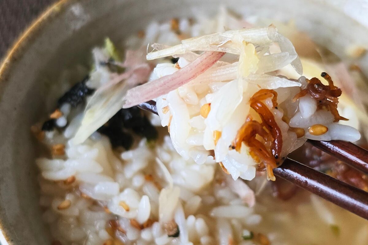 即席お茶漬け・実食