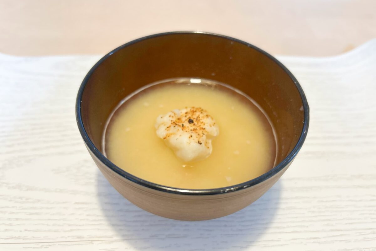 じゃがいも味噌汁