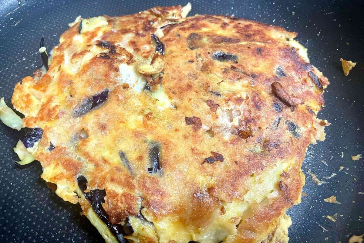 こんがりツナなす焼き