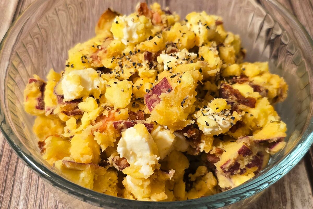 さつまいもサラダ・完成