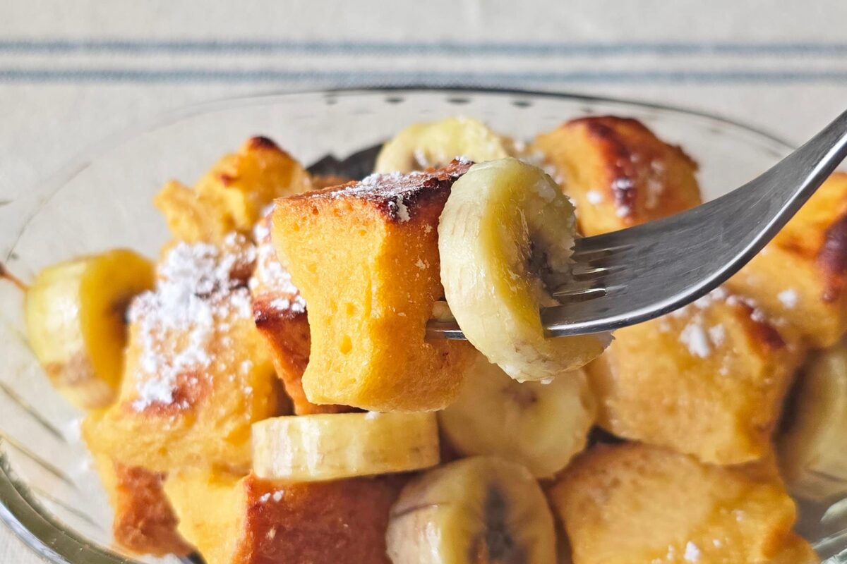 バナナフレンチトースト・実食