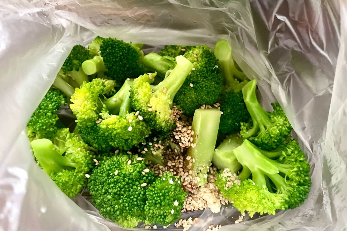 ブロッコリーのオイスター漬け