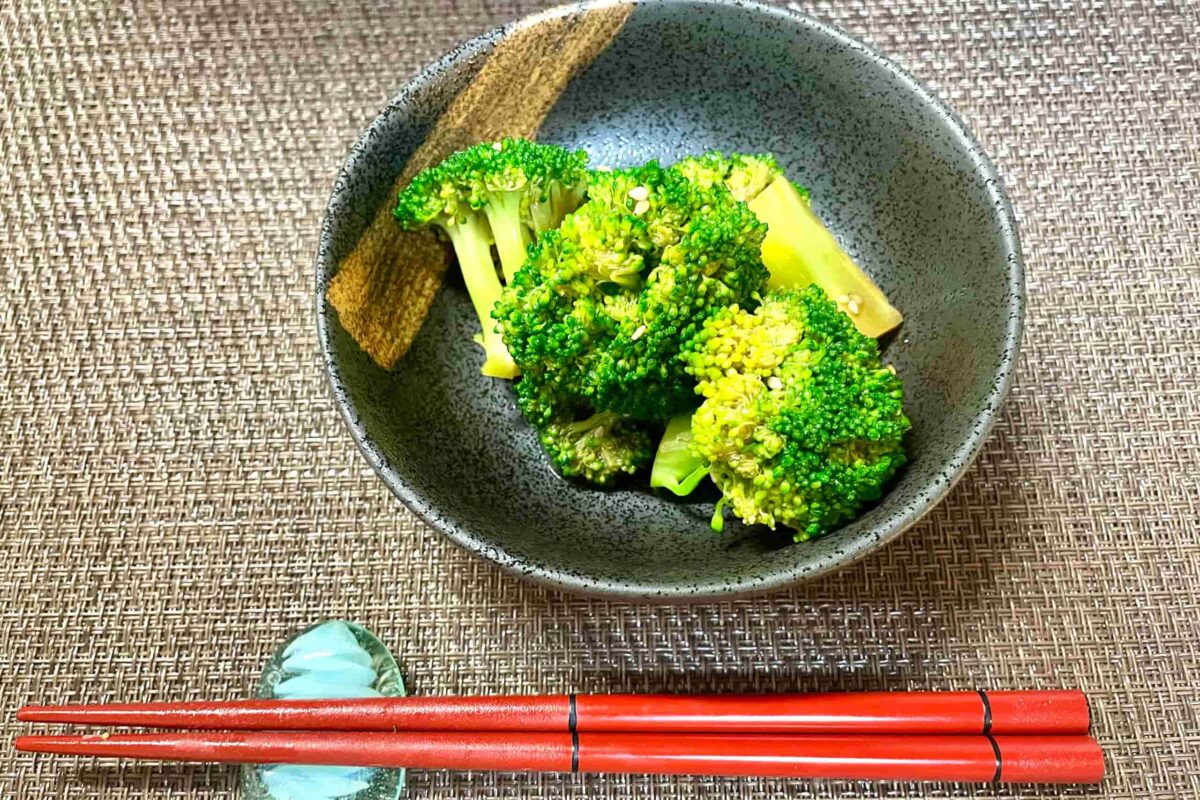 ブロッコリーのオイスター漬け