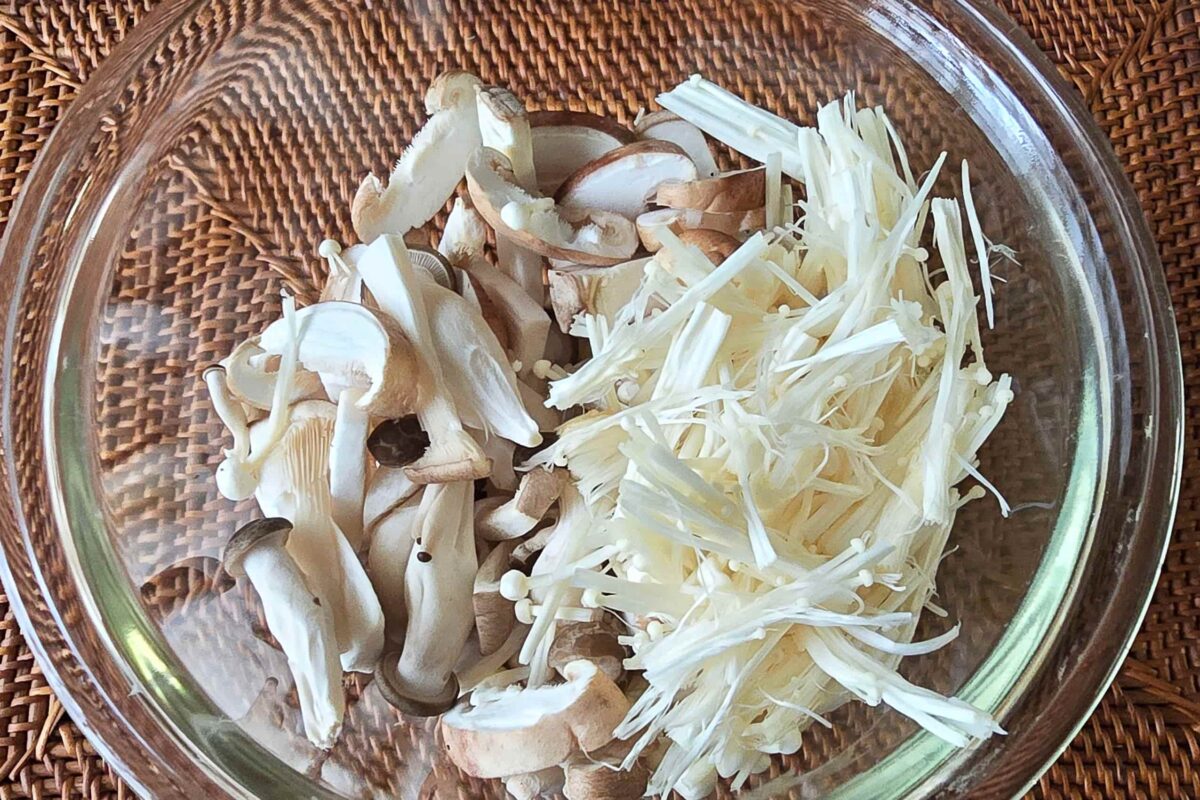 きのこの中華マリネ・きのこ